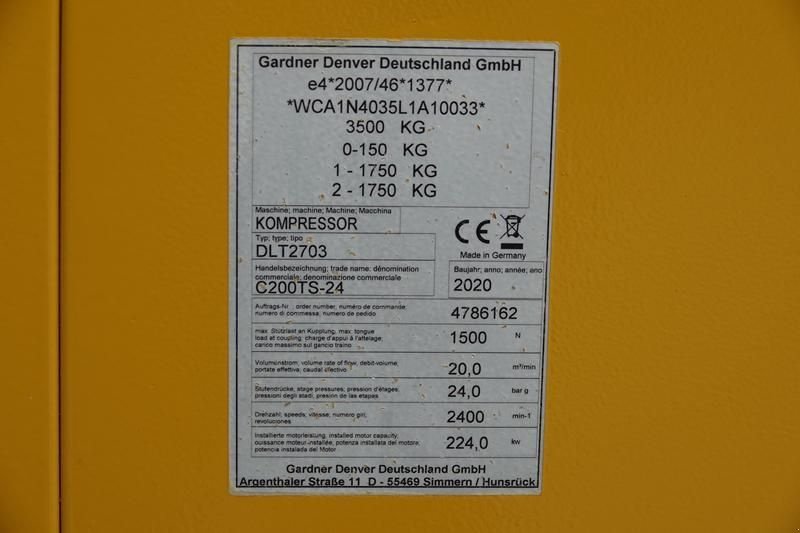 Kompressor typu Compair C 200 TS - 24, Gebrauchtmaschine v Waregem (Obrázok 7)