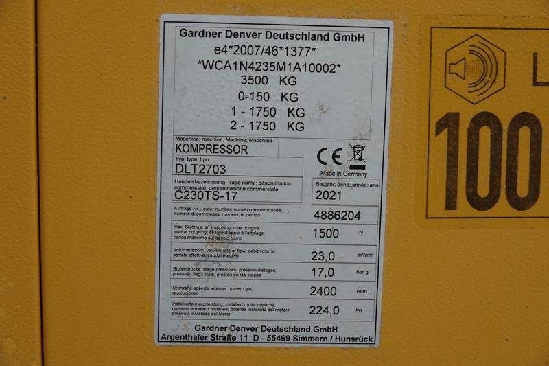 Kompressor typu Compair C 230 TS - 17, Gebrauchtmaschine v Waregem (Obrázek 8)