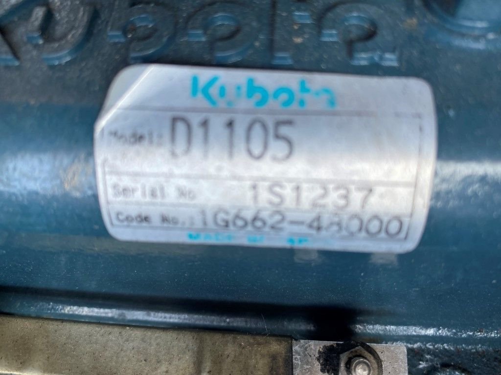 Kompressor typu Kubota Sullair 15.5 kW 7 bar 2000 L / min Diesel Schroefcompressor, Gebrauchtmaschine w VEEN (Zdjęcie 5)