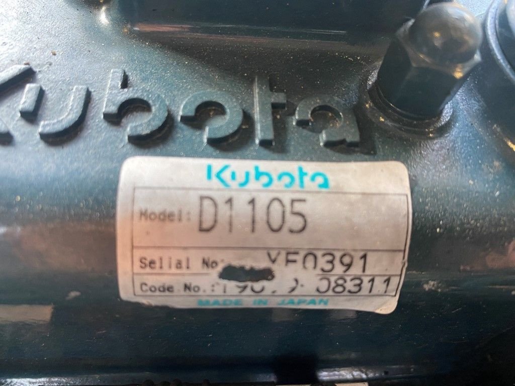 Kompressor типа Kubota Sullair 15.5 kW 7 bar 2000 L / min Diesel Schroefcompressor, Gebrauchtmaschine в VEEN (Фотография 9)