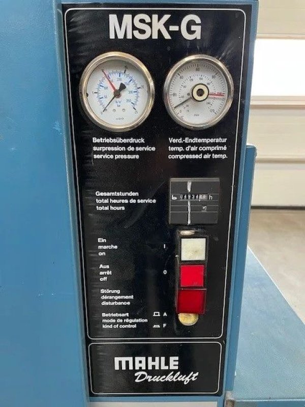 Kompressor des Typs Mahle MSK G11/10 elek. schroefcompressor 11 kW, 1.500L/min. 10 Bar, Gebrauchtmaschine in VEEN (Bild 4)
