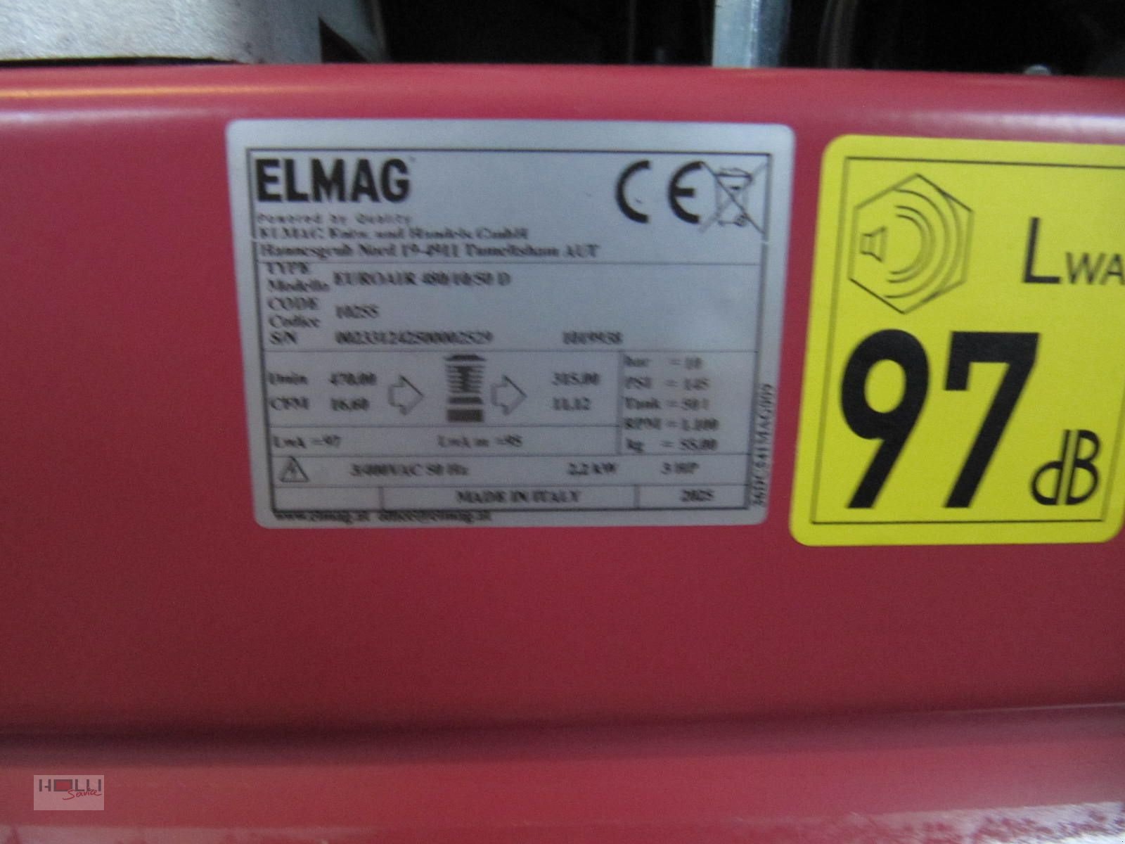 Kompressor tipa Sonstige Elmag Euroair 480/10/50D, Neumaschine u Niederneukirchen (Slika 10)
