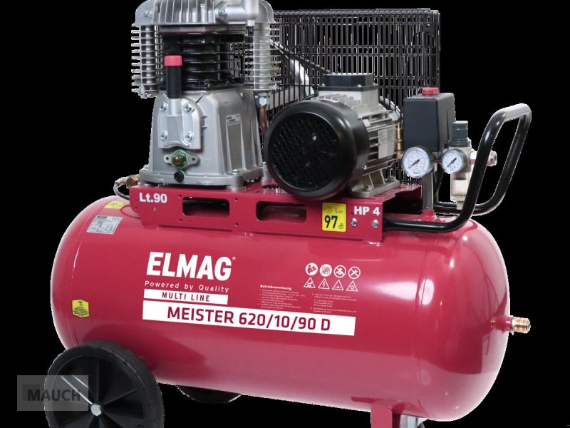 Kompressor des Typs Sonstige Elmag Kompressor Meister 620/10/90 D, Neumaschine in Burgkirchen (Bild 1)