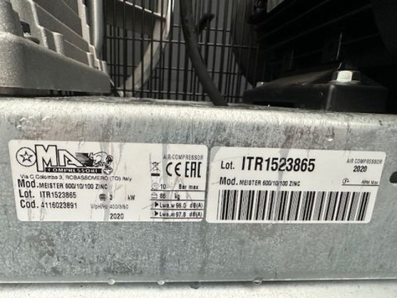 Kompressor of the type Sonstige Elmag Kompressor Meister-Z 600/10/100D, Neumaschine in Tamsweg (Picture 4)