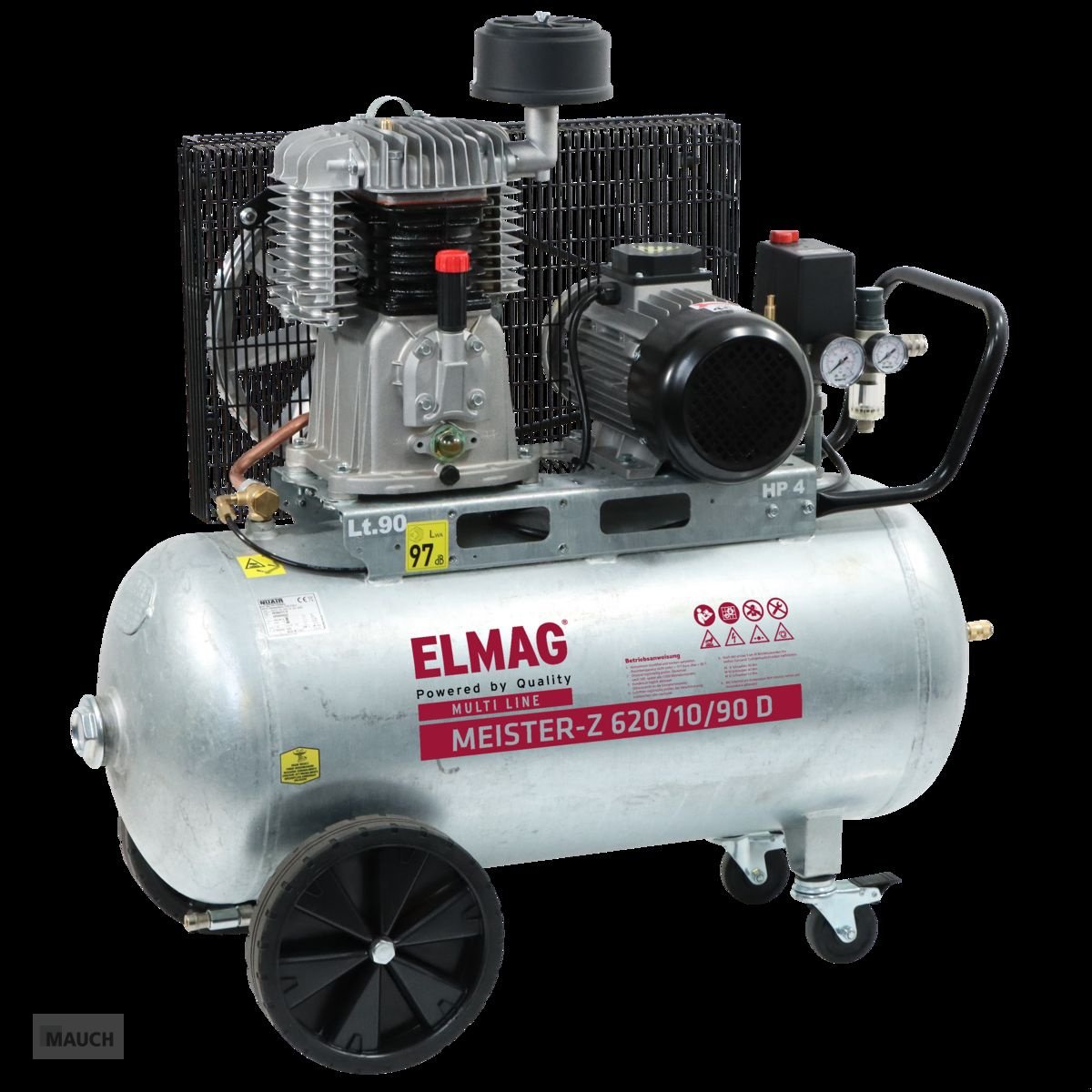 Kompressor of the type Sonstige Elmag Kompressor Meister-Z Verzinkt 620/10/90D, Neumaschine in Burgkirchen (Picture 1)