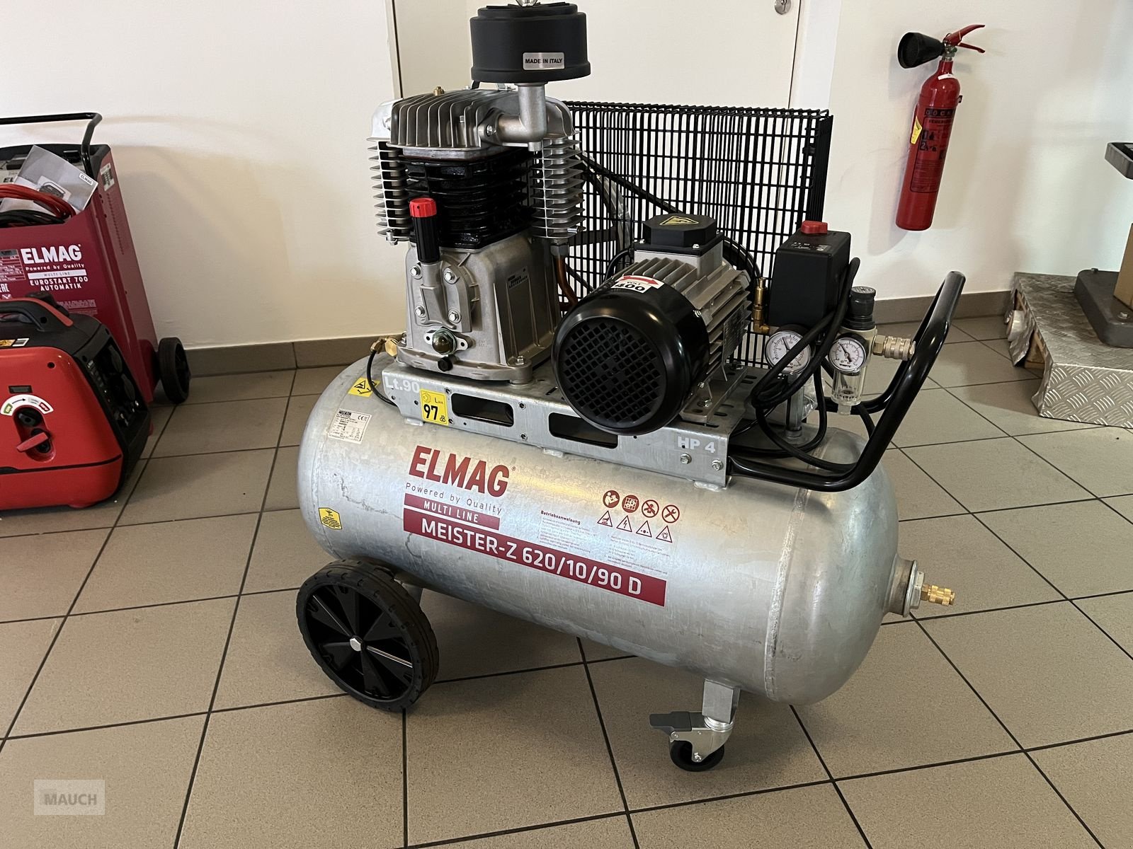 Kompressor typu Sonstige Elmag Kompressor Meister Z620/10/90 D, Neumaschine v Burgkirchen (Obrázek 2)