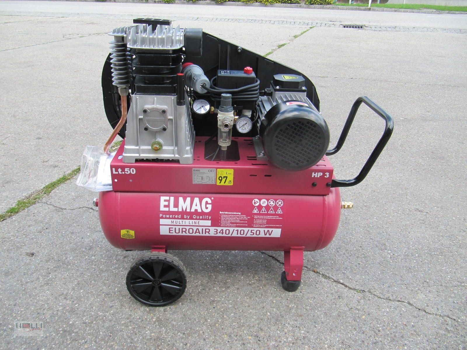 Kompressor des Typs Sonstige EUROAIR 480/10/50 D, Neumaschine in Niederneukirchen (Bild 1)