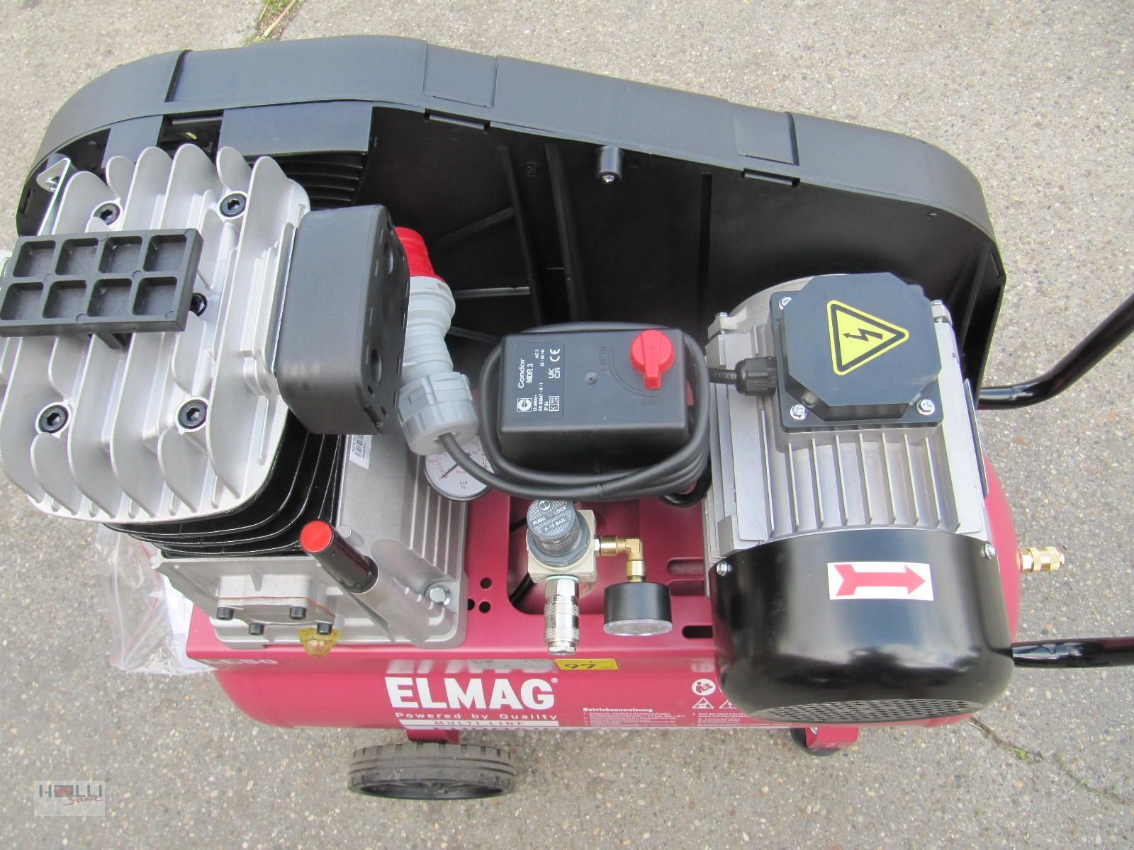 Kompressor des Typs Sonstige EUROAIR 480/10/50 D, Neumaschine in Niederneukirchen (Bild 4)