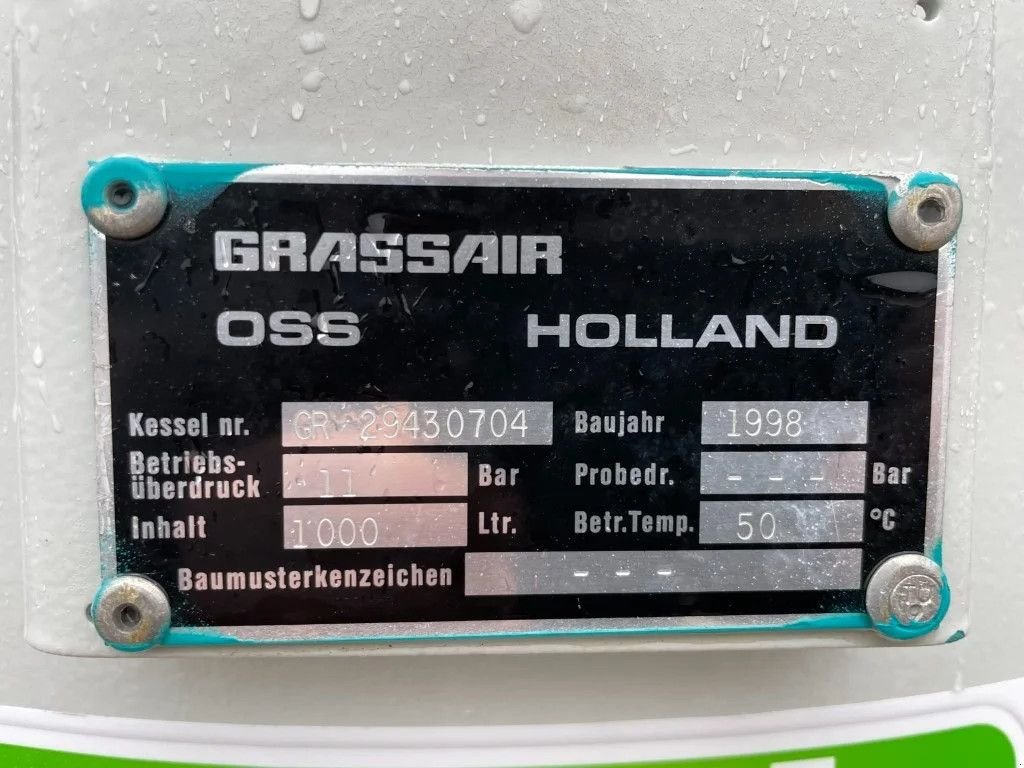 Kompressor типа Sonstige Grassair 1.000 Liter Verticale luchtketel, Gebrauchtmaschine в VEEN (Фотография 5)