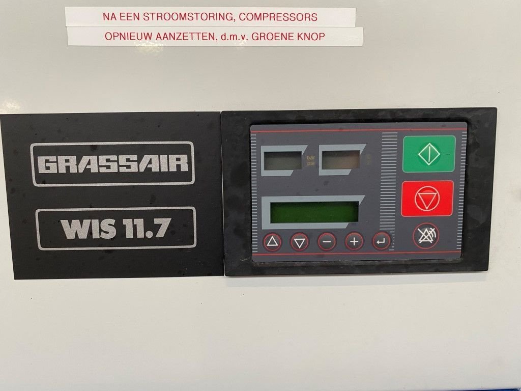 Kompressor des Typs Sonstige Grassair WIS 11.7 Silent 4 kW 550 L / min 12 Bar Schroefcompressor, Gebrauchtmaschine in VEEN (Bild 4)