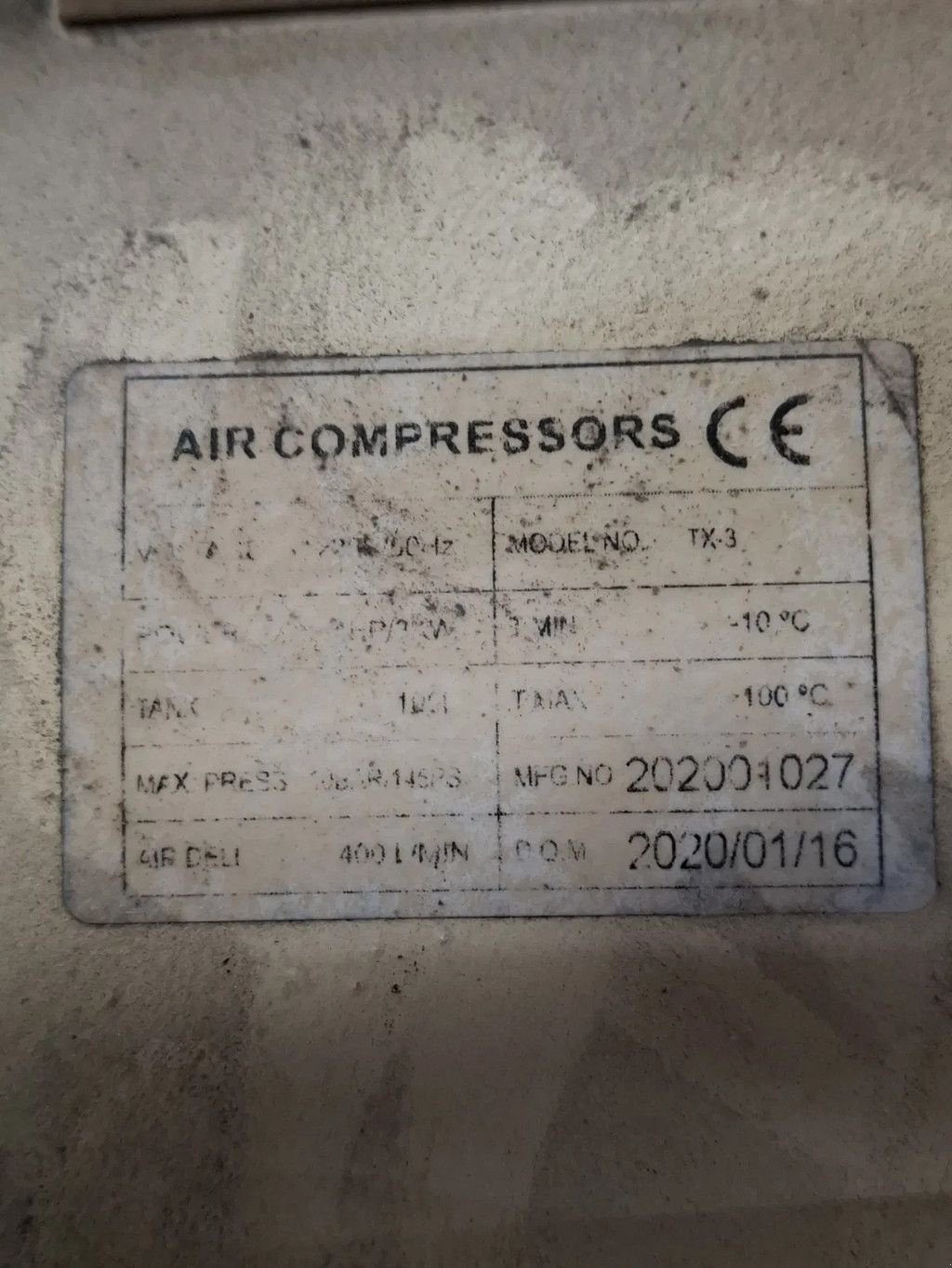 Kompressor du type Sonstige Javac TX-3, Gebrauchtmaschine en Groningen (Photo 10)