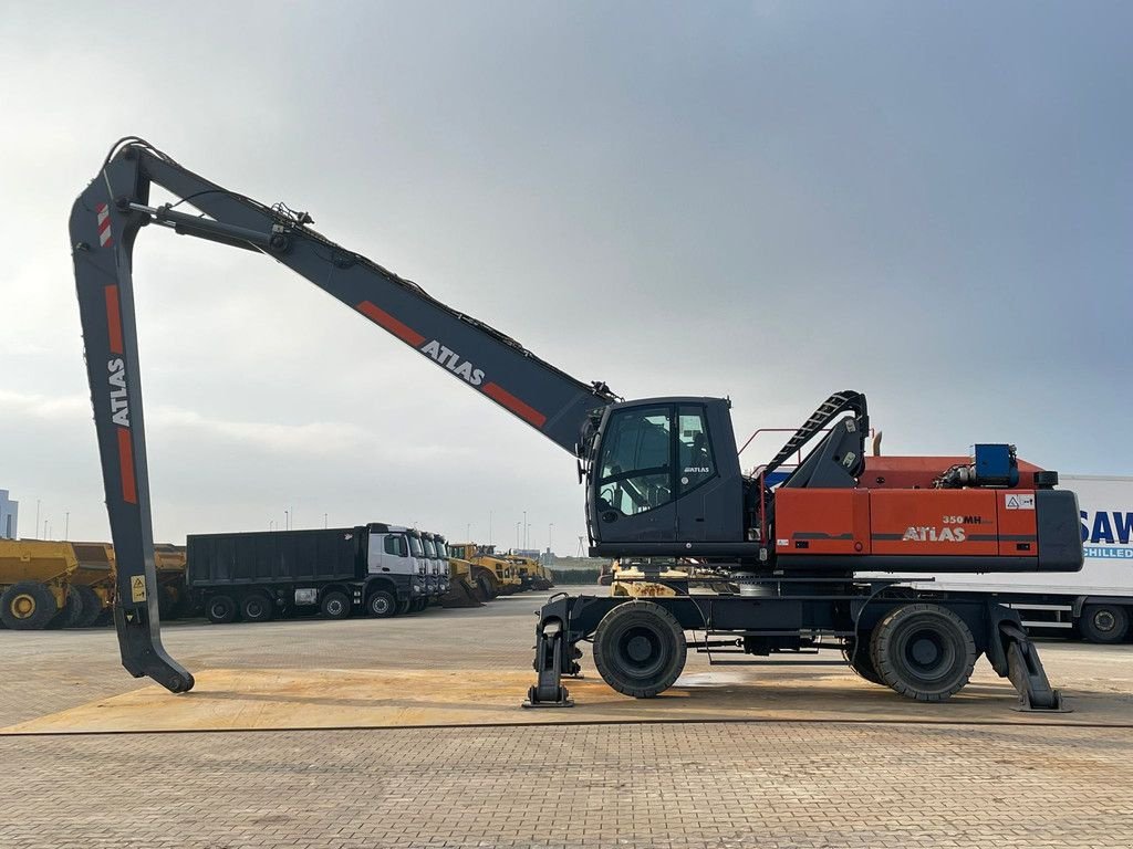Kran del tipo Atlas 350MH incl. magnet installation, Gebrauchtmaschine en Velddriel (Imagen 2)