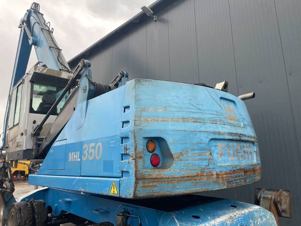 Kran Türe ait Fuchs MHL350, Gebrauchtmaschine içinde Venlo (resim 10)
