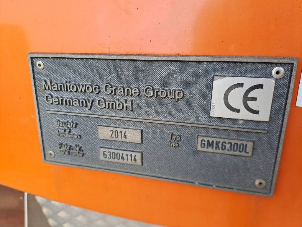 Kran Türe ait Grove GMK6300L, Gebrauchtmaschine içinde Stabroek (resim 8)