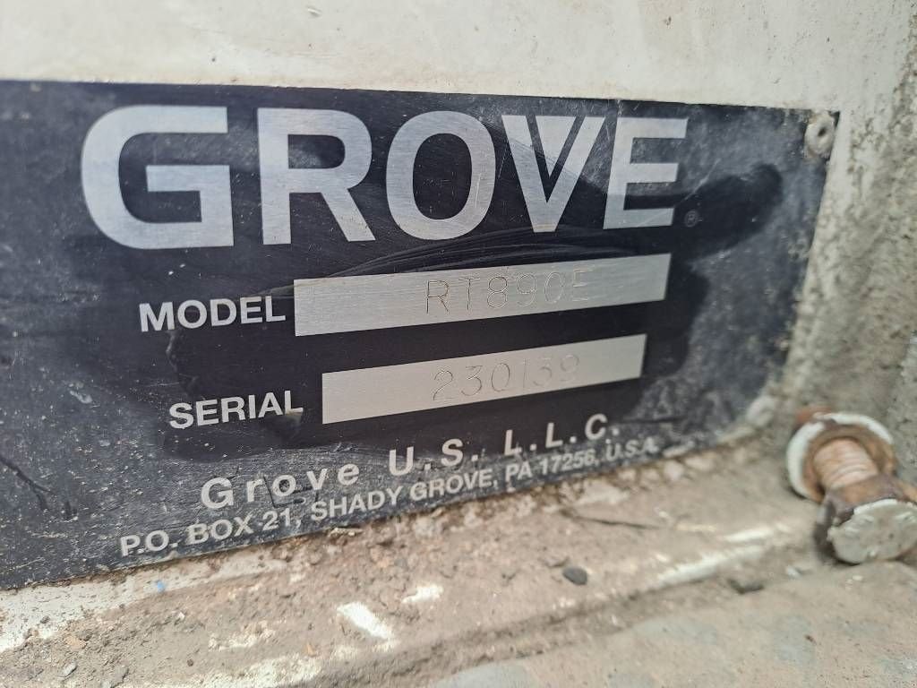 Kran типа Grove RT890E, Gebrauchtmaschine в Stabroek (Фотография 11)