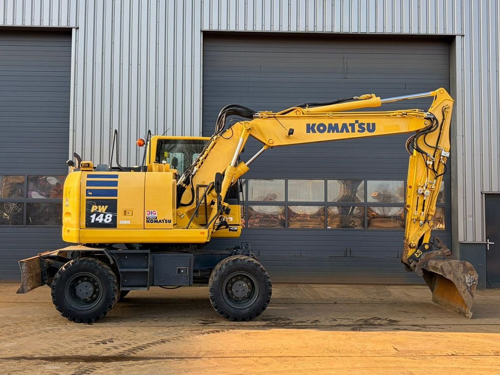 Kran типа Komatsu PW148-10, Gebrauchtmaschine в Velddriel (Фотография 7)