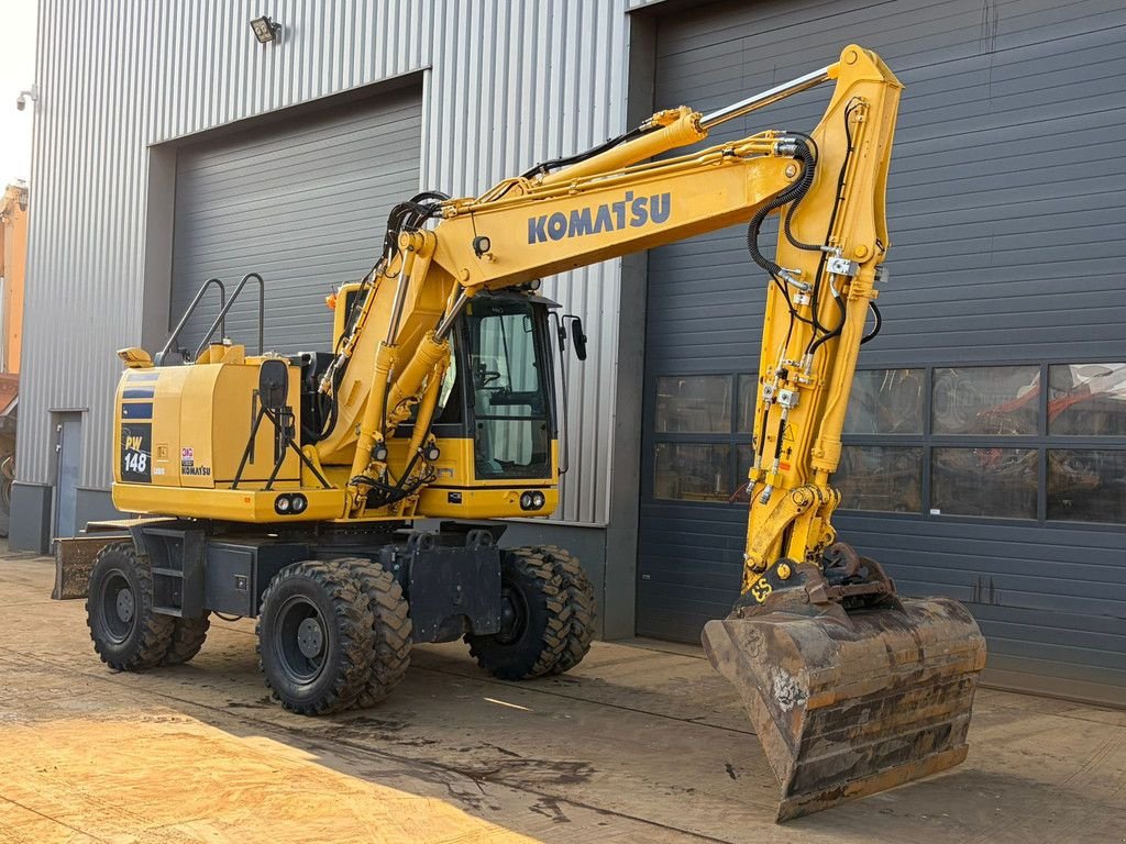 Kran типа Komatsu PW148-10, Gebrauchtmaschine в Velddriel (Фотография 8)