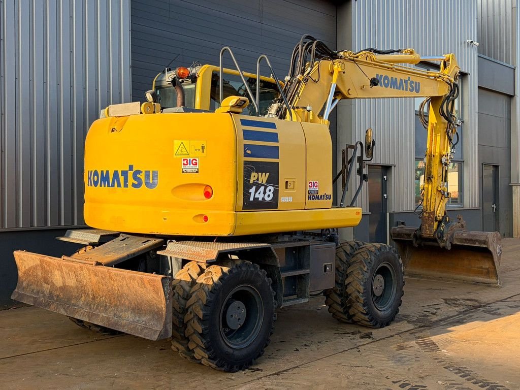 Kran типа Komatsu PW148-10, Gebrauchtmaschine в Velddriel (Фотография 5)