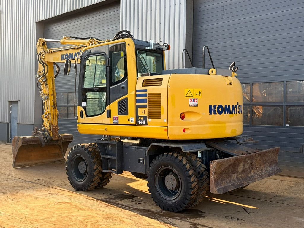 Kran типа Komatsu PW148-10, Gebrauchtmaschine в Velddriel (Фотография 3)