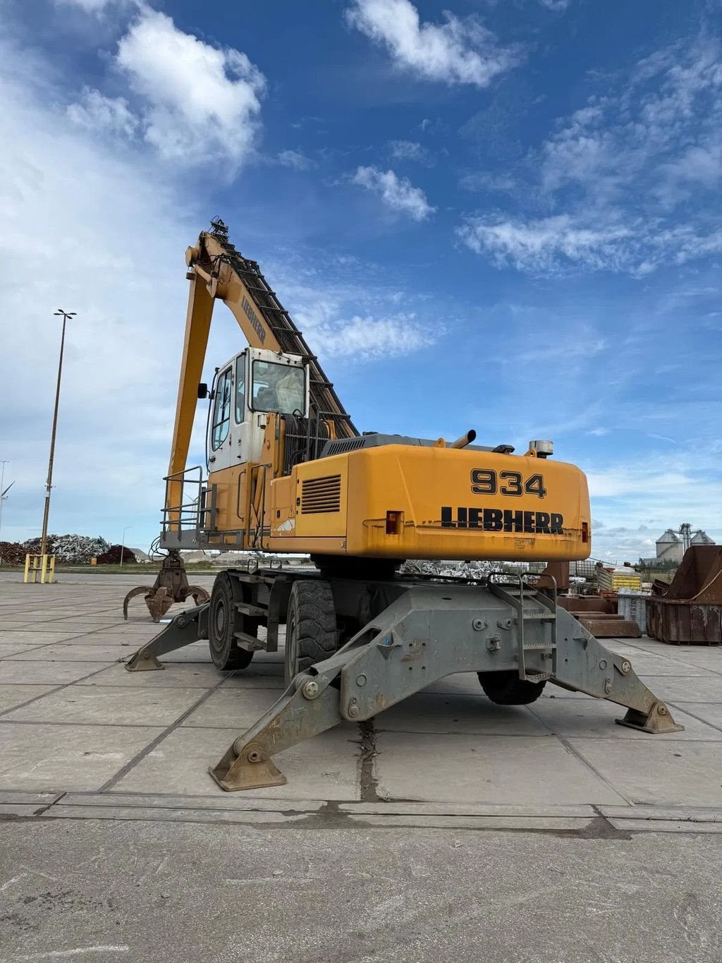 Kran типа Liebherr A 934 C-HD Litronic inclusief poliep grijper, Gebrauchtmaschine в Culemborg (Фотография 3)