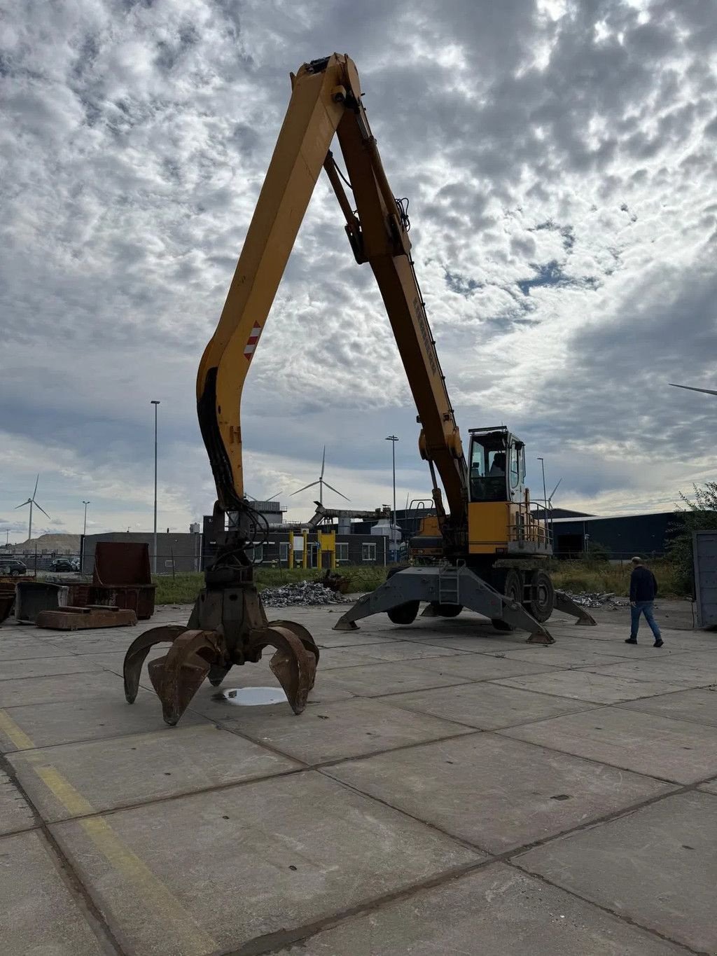 Kran типа Liebherr A 934 C-HD Litronic inclusief poliep grijper, Gebrauchtmaschine в Culemborg (Фотография 10)