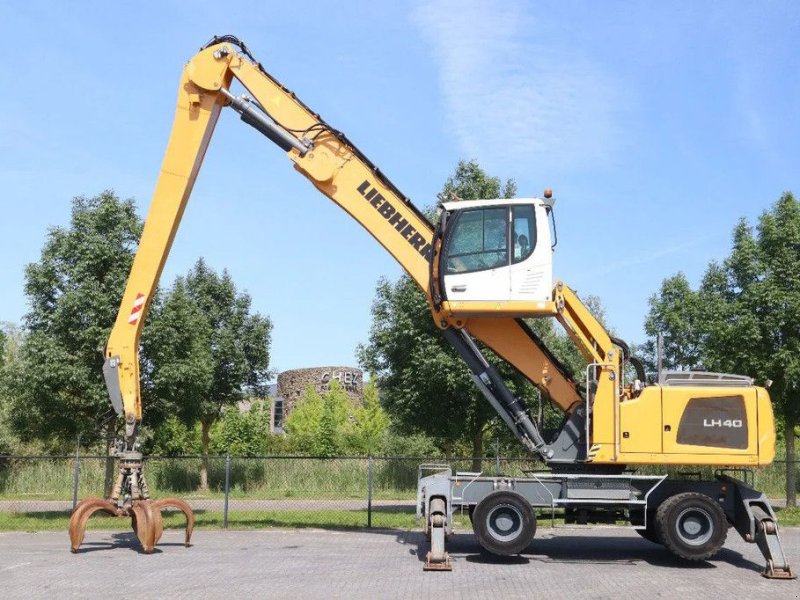 Kran del tipo Liebherr LH 40 M LITRONIC GRAB QUICK COUPLER 16 METER, Gebrauchtmaschine en Marknesse