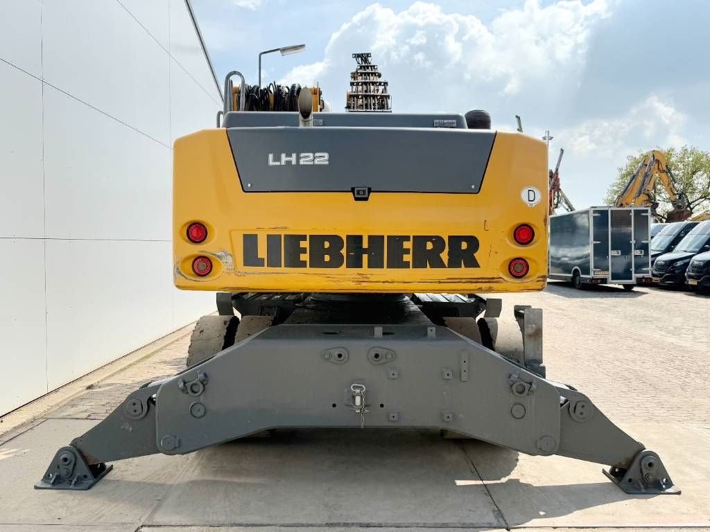 Kran Türe ait Liebherr LH22M Litronic - German Machine / Automatic Greasi, Gebrauchtmaschine içinde Veldhoven (resim 3)
