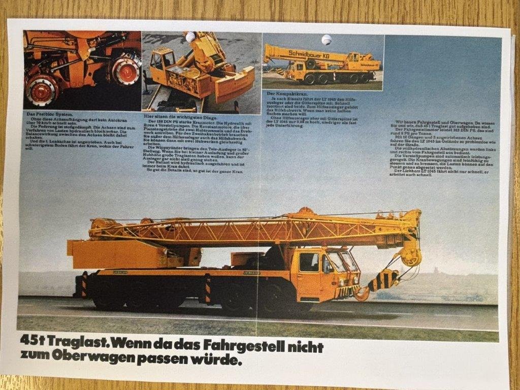 Kran от тип Liebherr LT 1045, Gebrauchtmaschine в Trossingen (Снимка 3)