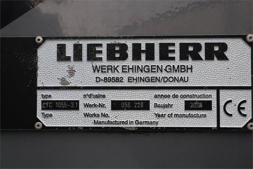 Kran des Typs Liebherr LTC1055-3.1 Diesel, 6x6x6 Drive, 55t Capacity, 36m, Gebrauchtmaschine in Groenlo (Bild 7)