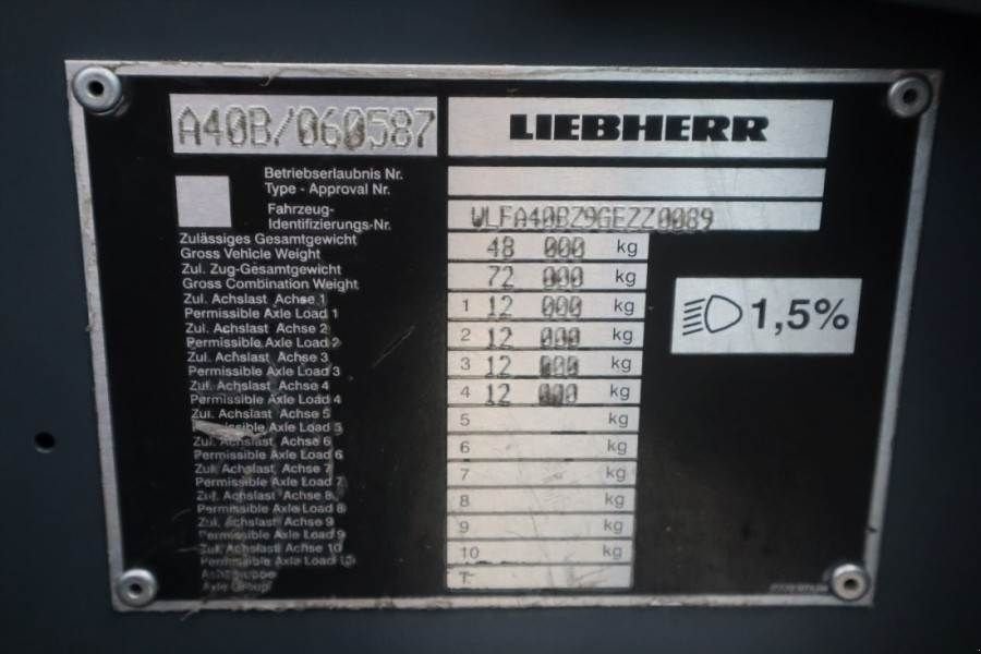 Kran tipa Liebherr LTM1070-4.2 Dutch Vehicle Registration, Valid Insp, Gebrauchtmaschine u Groenlo (Slika 5)