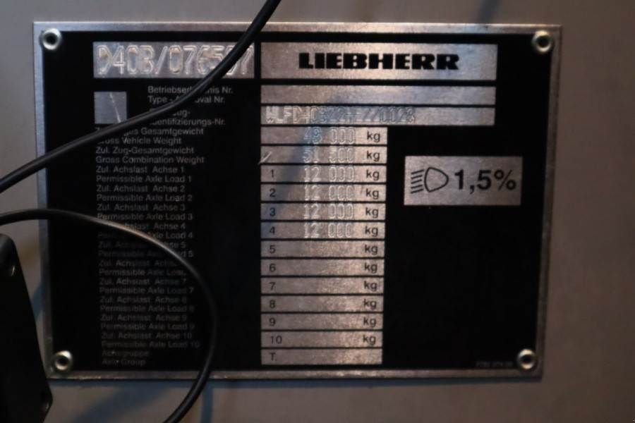 Kran typu Liebherr MK88 Dutch vehicle registration, Valid inspection,, Gebrauchtmaschine v Groenlo (Obrázek 8)