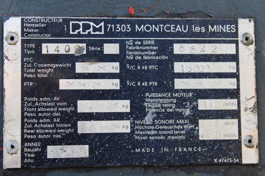 Kran des Typs PPM 1409, Gebrauchtmaschine in Rucphen (Bild 5)