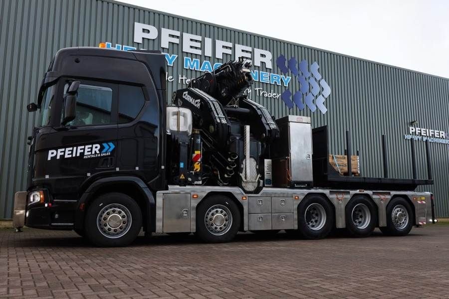 Kran типа Scania R540 B10x4 With CORMACH 150tm Crane Valid inspecti, Gebrauchtmaschine в Groenlo (Фотография 1)