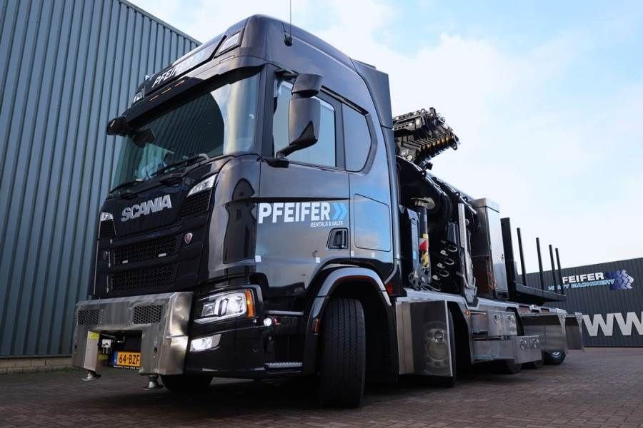 Kran типа Scania R540 B10x4 With CORMACH 150tm Crane Valid inspecti, Gebrauchtmaschine в Groenlo (Фотография 3)