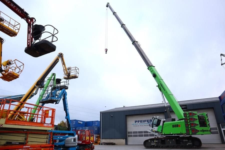 Kran tip Sennebogen 683E Valid inspection, *Guarantee! 80tons, 42m Mai, Gebrauchtmaschine in Groenlo (Poză 3)