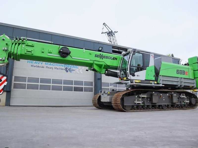 Kran of the type Sennebogen 683E Valid inspection, *Guarantee! 80tons, 42m Mai, Gebrauchtmaschine in Groenlo (Picture 1)