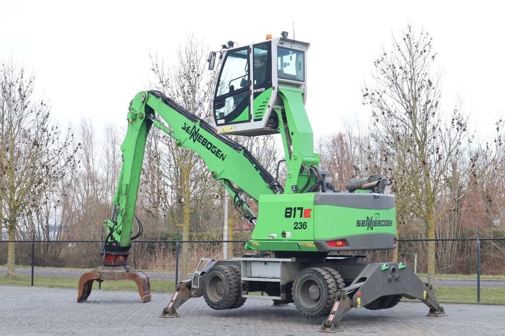 Kran типа Sennebogen 817E K9 ULM SORTING GRAB BSS LOW HOURS, Gebrauchtmaschine в Marknesse (Фотография 3)