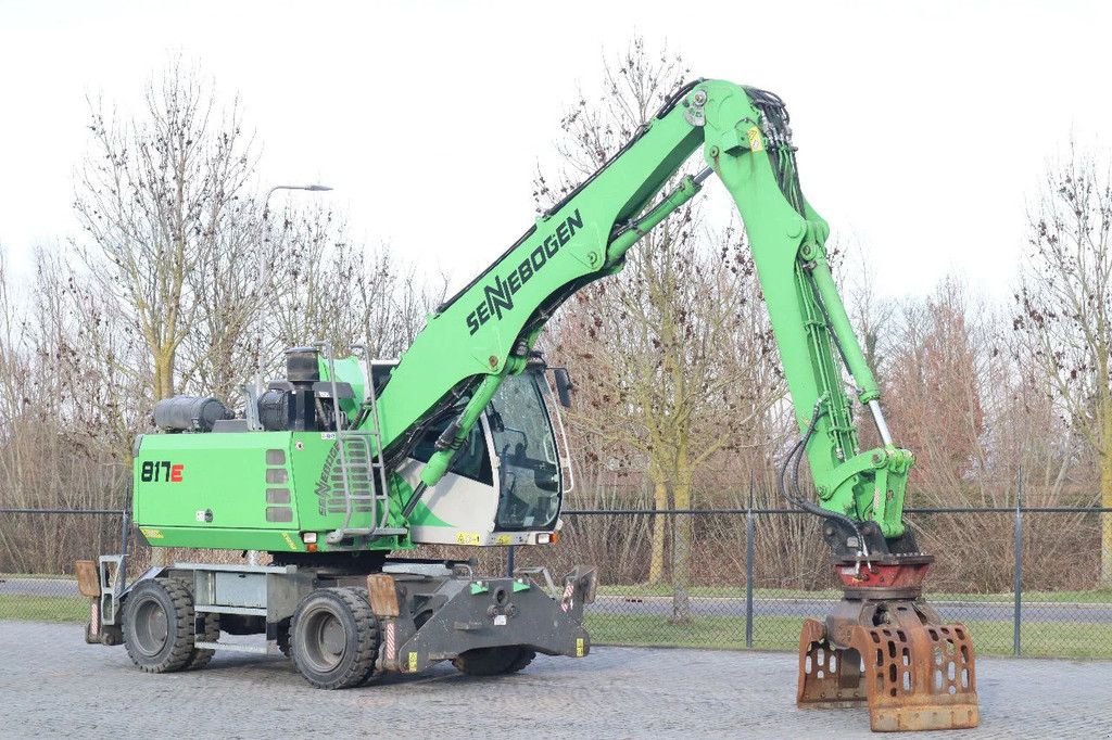 Kran типа Sennebogen 817E K9 ULM SORTING GRAB BSS LOW HOURS, Gebrauchtmaschine в Marknesse (Фотография 5)