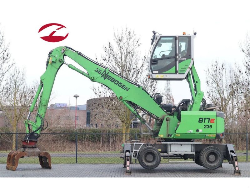 Kran del tipo Sennebogen 817E K9 ULM SORTING GRAB BSS LOW HOURS, Gebrauchtmaschine In Marknesse