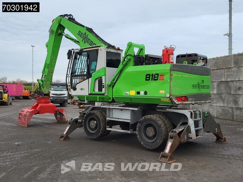 Kran du type Sennebogen 818 E, Gebrauchtmaschine en Veghel (Photo 8)