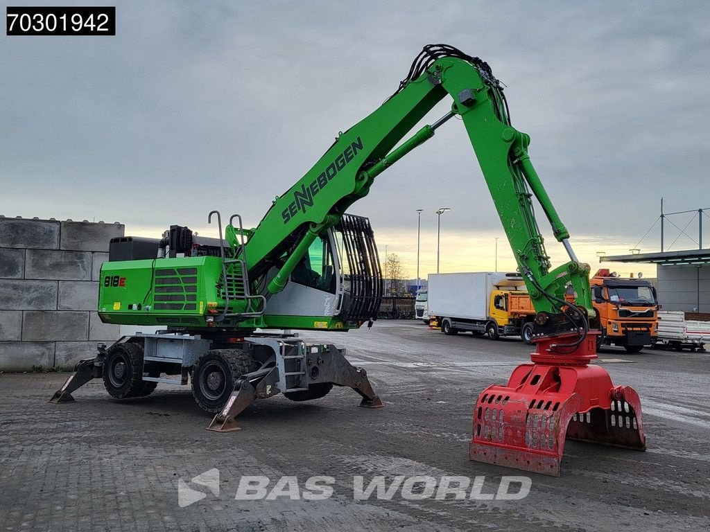 Kran du type Sennebogen 818 E, Gebrauchtmaschine en Veghel (Photo 9)