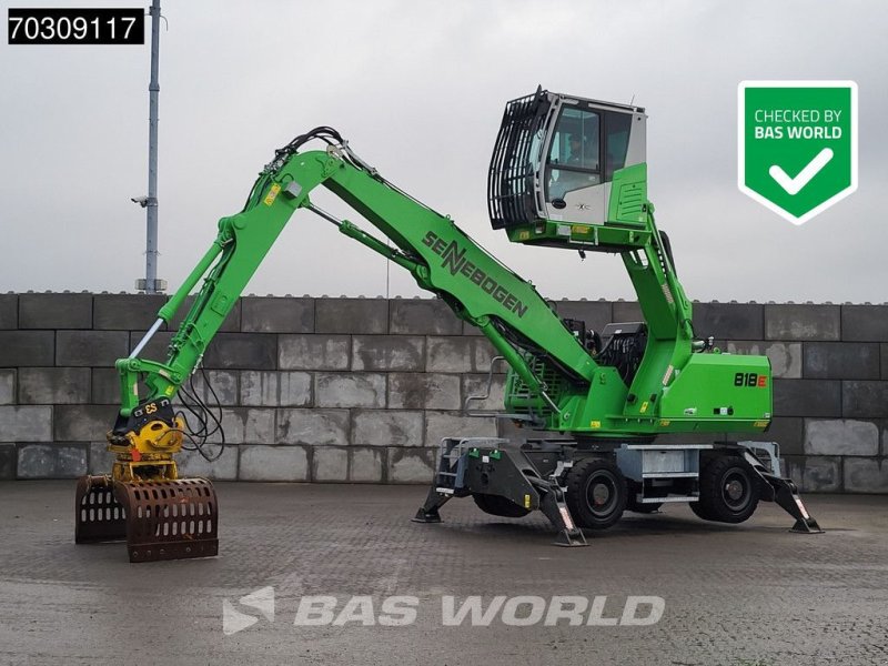 Kran tip Sennebogen 818 E, Gebrauchtmaschine in Veghel (Poză 1)