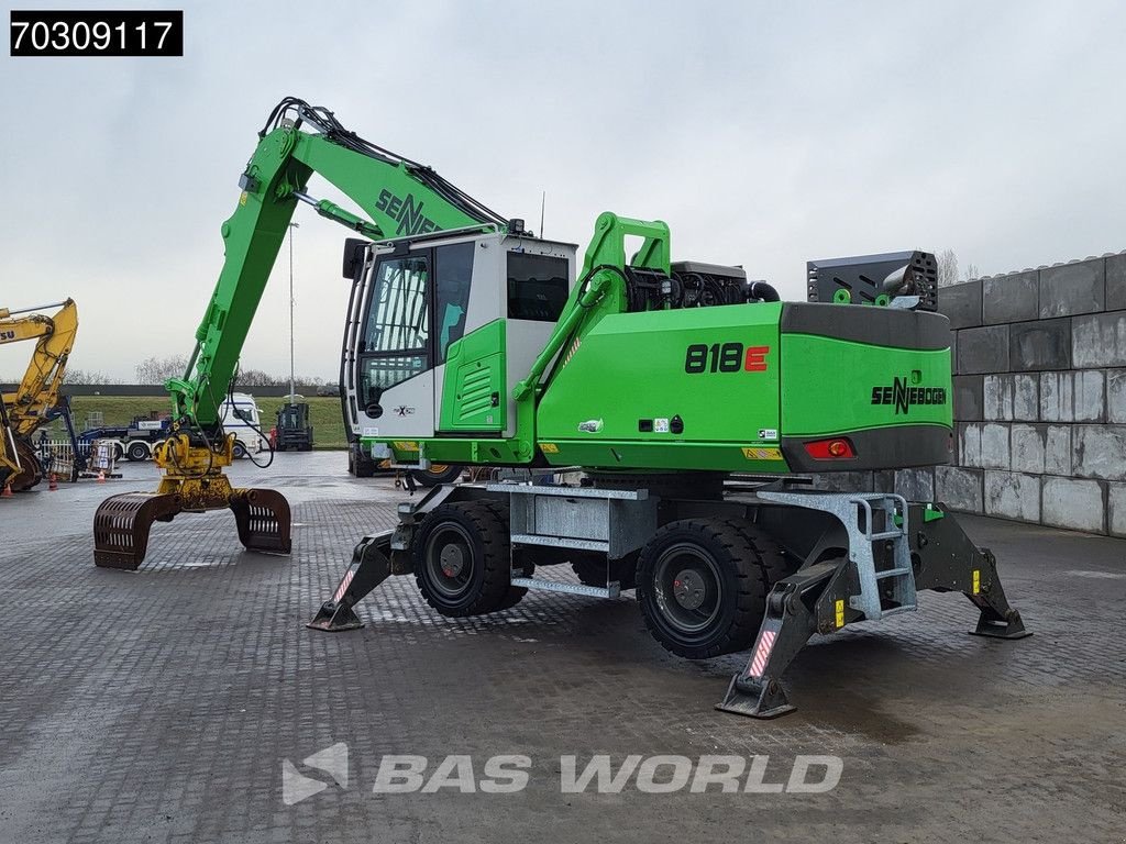 Kran tip Sennebogen 818 E, Gebrauchtmaschine in Veghel (Poză 7)