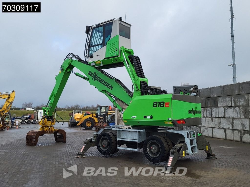 Kran tip Sennebogen 818 E, Gebrauchtmaschine in Veghel (Poză 8)