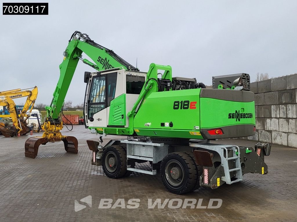 Kran tip Sennebogen 818 E, Gebrauchtmaschine in Veghel (Poză 5)