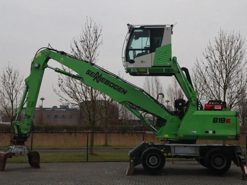 Sennebogen 818 M K9 ULM SORTING GRAB EPA AIRCO, Gebrauchtmaschine, Год выпуска: 2019 (Фотография 1) Kran типа Sennebogen 818 M K9 ULM SORTING GRAB EPA AIRCO, Gebrauchtmaschine в Marknesse (Фотография 1)