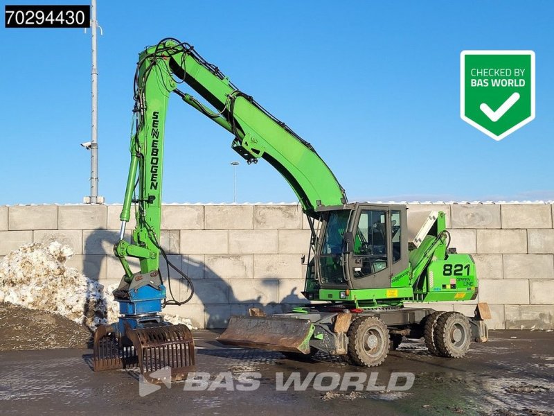 Kran tipa Sennebogen 821, Gebrauchtmaschine u Veghel (Slika 1)