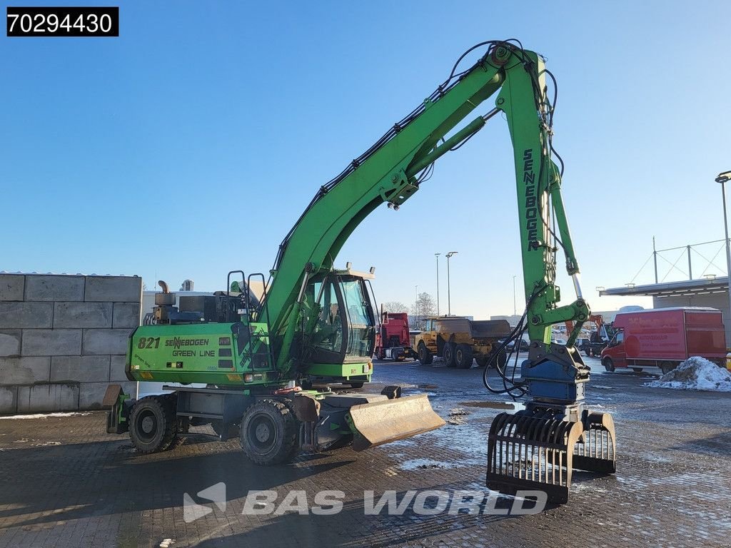 Kran of the type Sennebogen 821, Gebrauchtmaschine in Veghel (Picture 8)