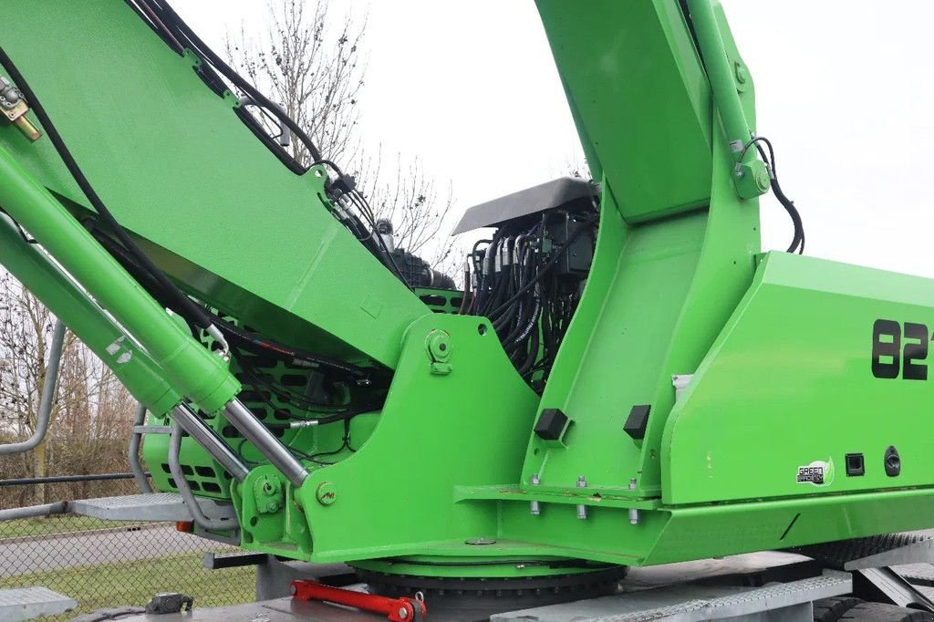 Kran Türe ait Sennebogen 821E 821 E SORTING GRAB DOZERBLADE GREAT CONDITION, Gebrauchtmaschine içinde Marknesse (resim 10)