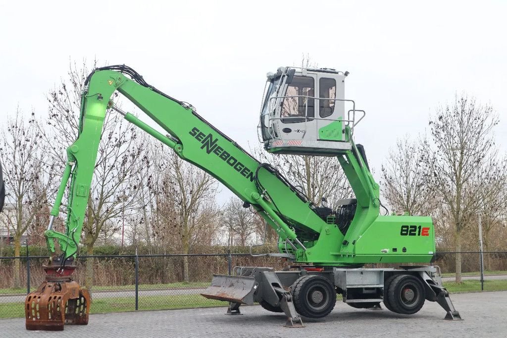Kran Türe ait Sennebogen 821E 821 E SORTING GRAB DOZERBLADE GREAT CONDITION, Gebrauchtmaschine içinde Marknesse (resim 2)